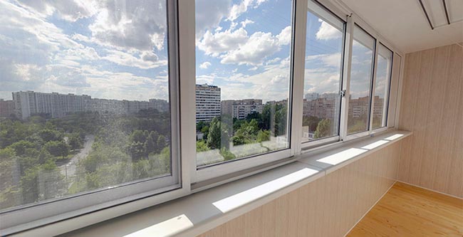 Сколько стоит застеклить балкон 6 метров: остекление пластиком Лосино-Петровский