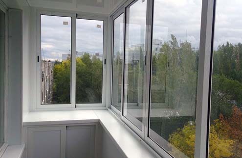 Чем лучше застеклить балкон пластиком или алюминием Лосино-Петровский