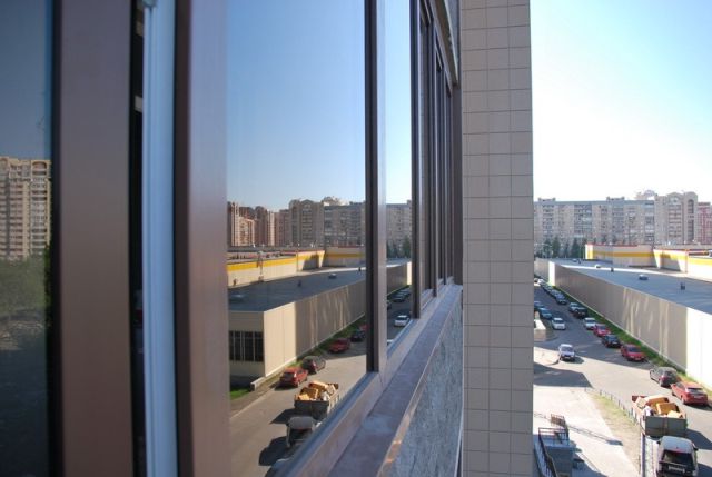 Замена остекления фасада: замена стекла фасадного остекления Лосино-Петровский