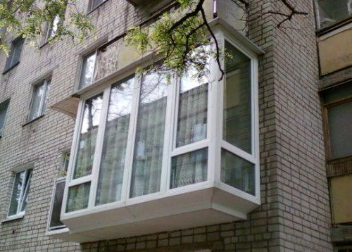 Полное остекление балкона от пола до потолка Лосино-Петровский