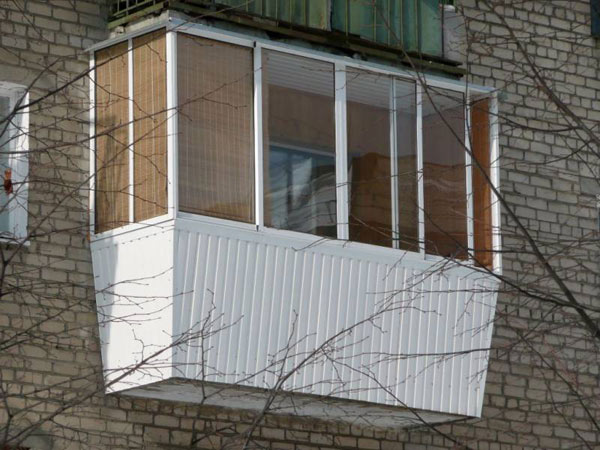 Увеличить и застеклить балкон с выносом Лосино-Петровский