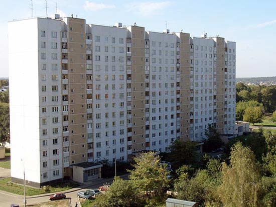 Остекление балконов в доме серии П 30 Лосино-Петровский