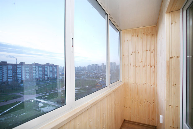 Остекление окон ПВХ лоджий и балконов пластиковыми окнами Лосино-Петровский