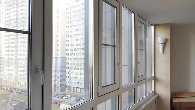 Металлопластиковое остекление балконов Лосино-Петровский