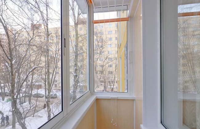 Зимнее остекление лоджии и балкона зимой Лосино-Петровский